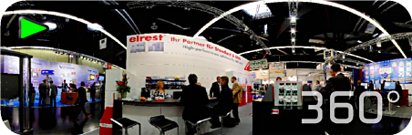 360° Panorama Tour Elrest Messestand